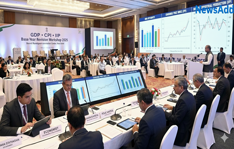 Pre-Publication Consultation Workshop on GDP, CPI & IIP Base Revision Held in New Delhi
