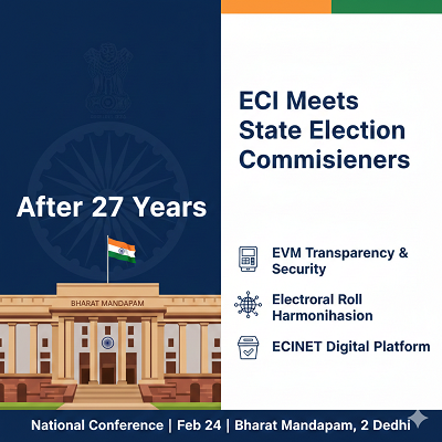 Election Commission of India to Hold National Roundtable with State Election Commissioners After 27 Years