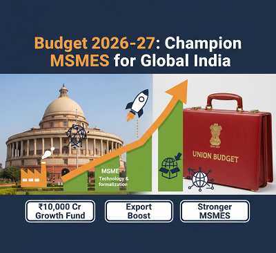 Union Budget 2026–27: Preparing Champion MSMEs for a Global India